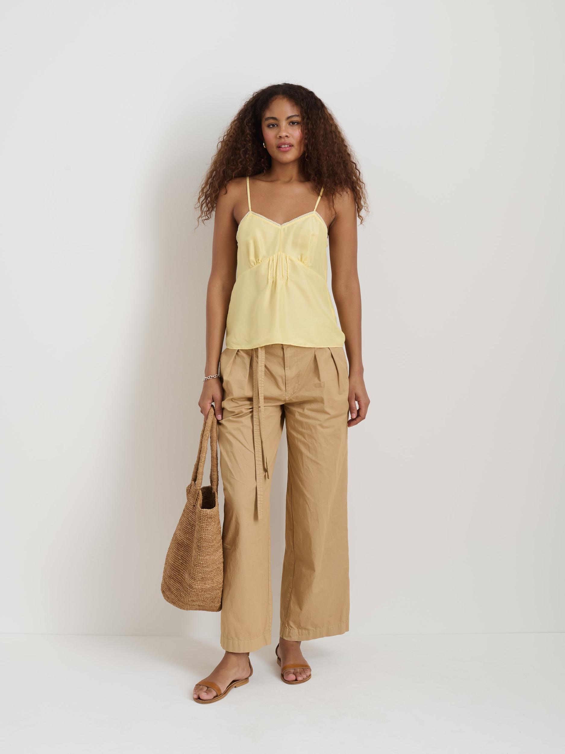 Lilly Cami In Washed Silk Product Image