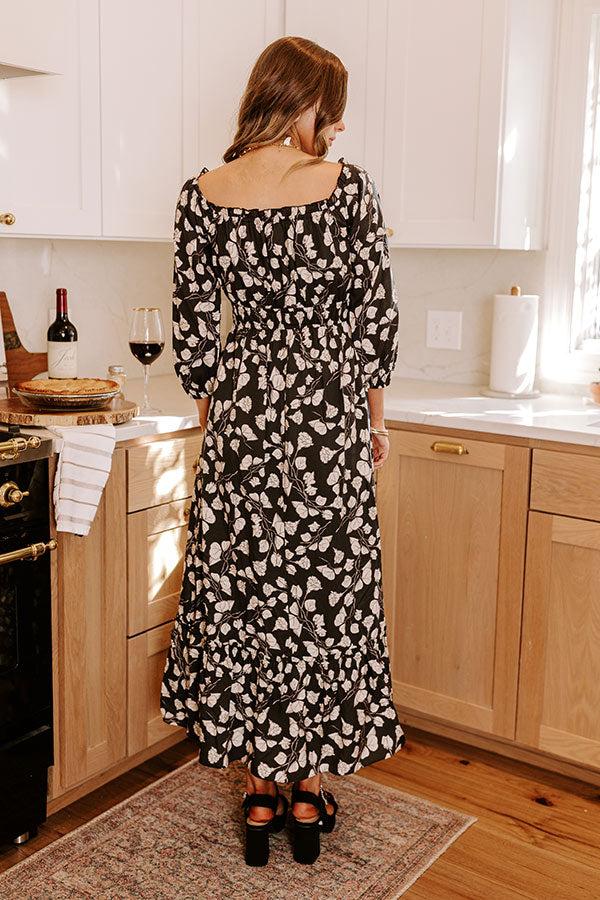 Boho Bliss Floral Maxi Dress Product Image