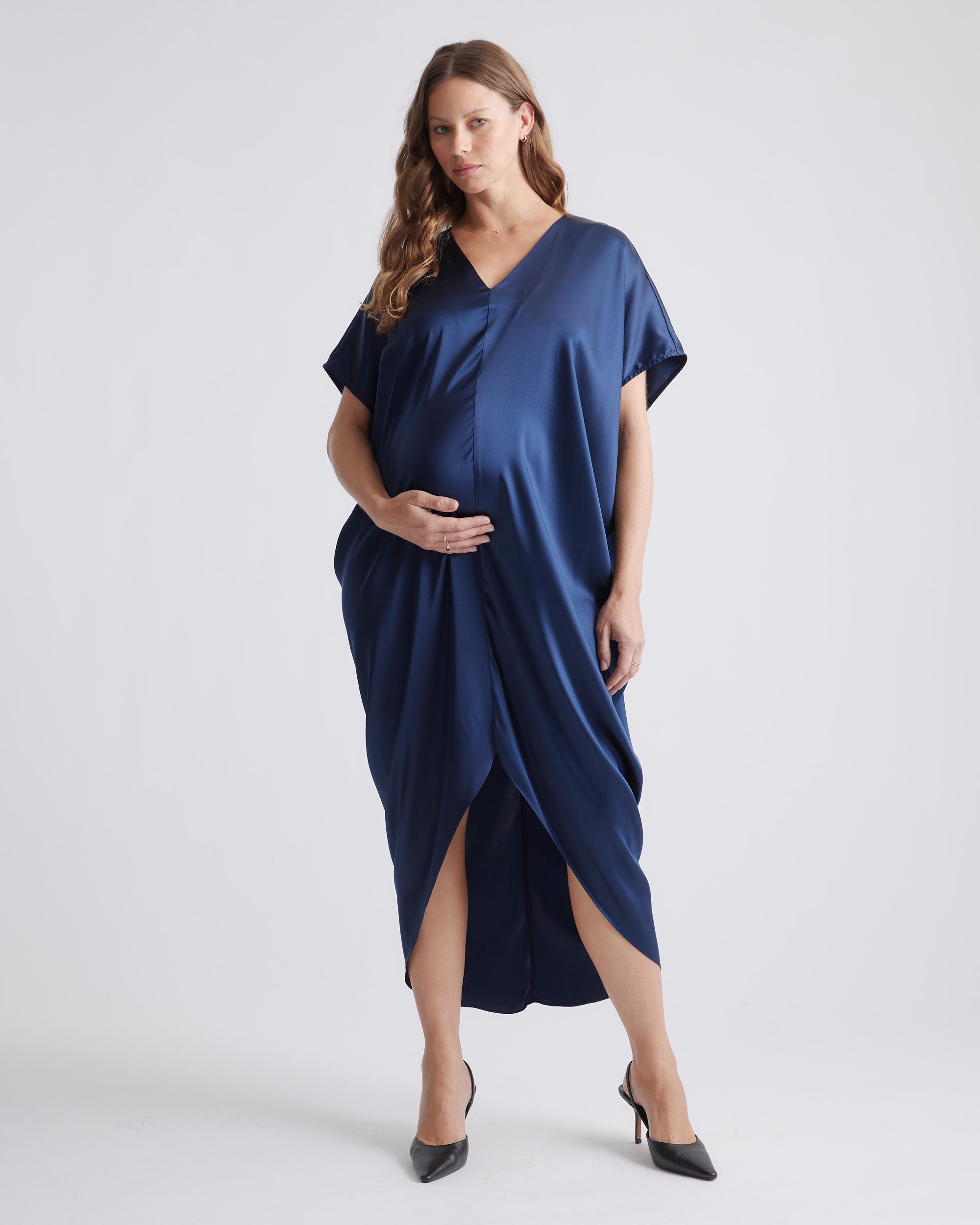 Quince | Women's Maternity Dress Size XL, Silk Product Image