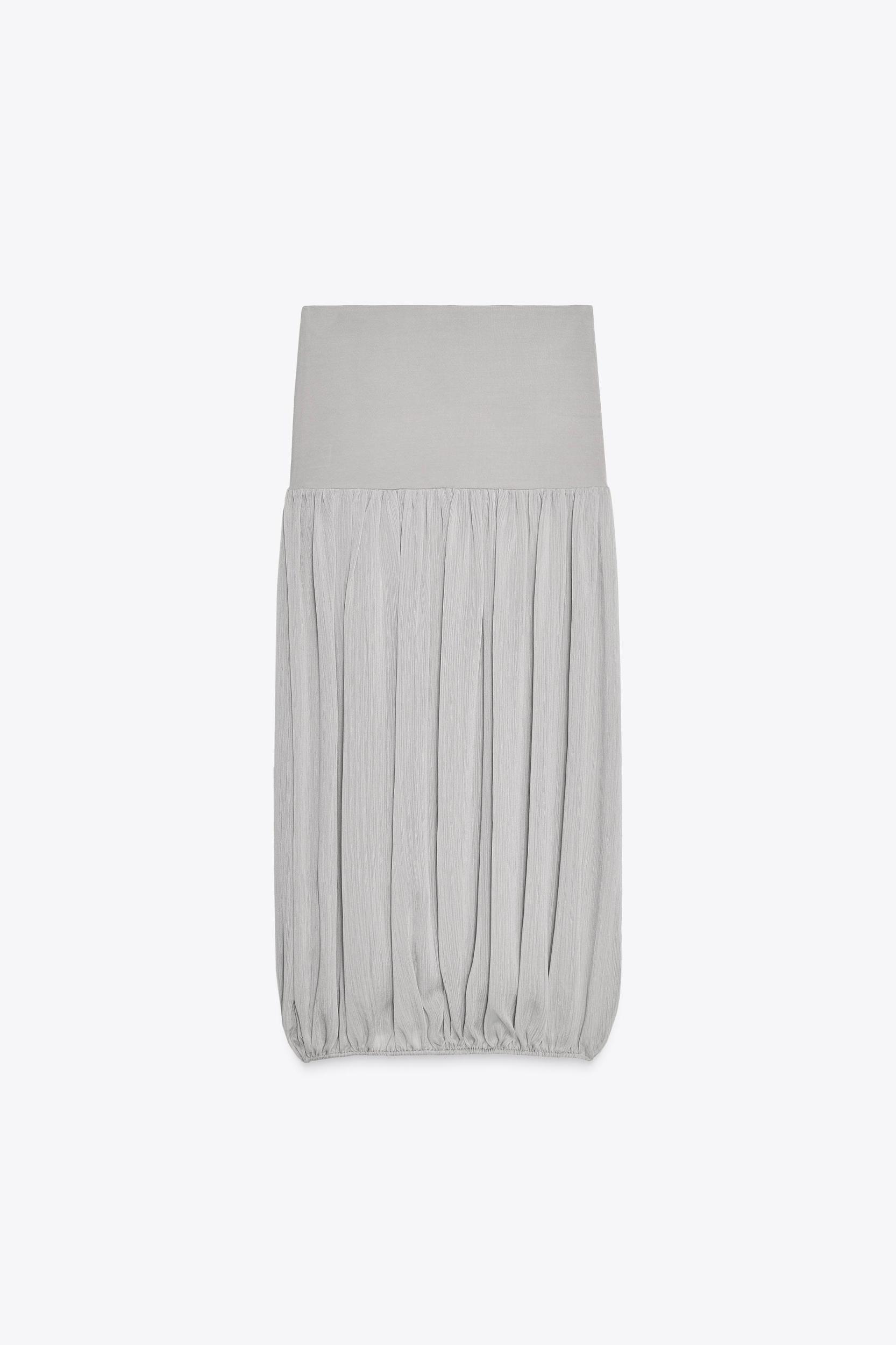 BALLOON MIDI SKIRT Product Image