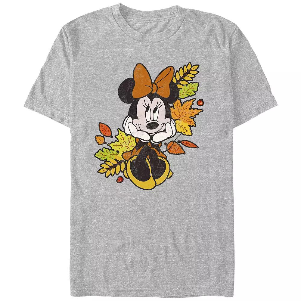 Disney's Minnie Mouse Autumn Leaves Men's Graphic Tee,  Product Image