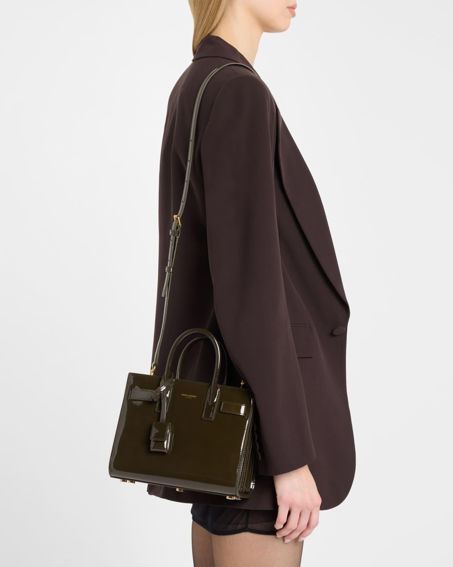 Sac de Jour Nano Top-Handle Bag in Patent Leather Product Image