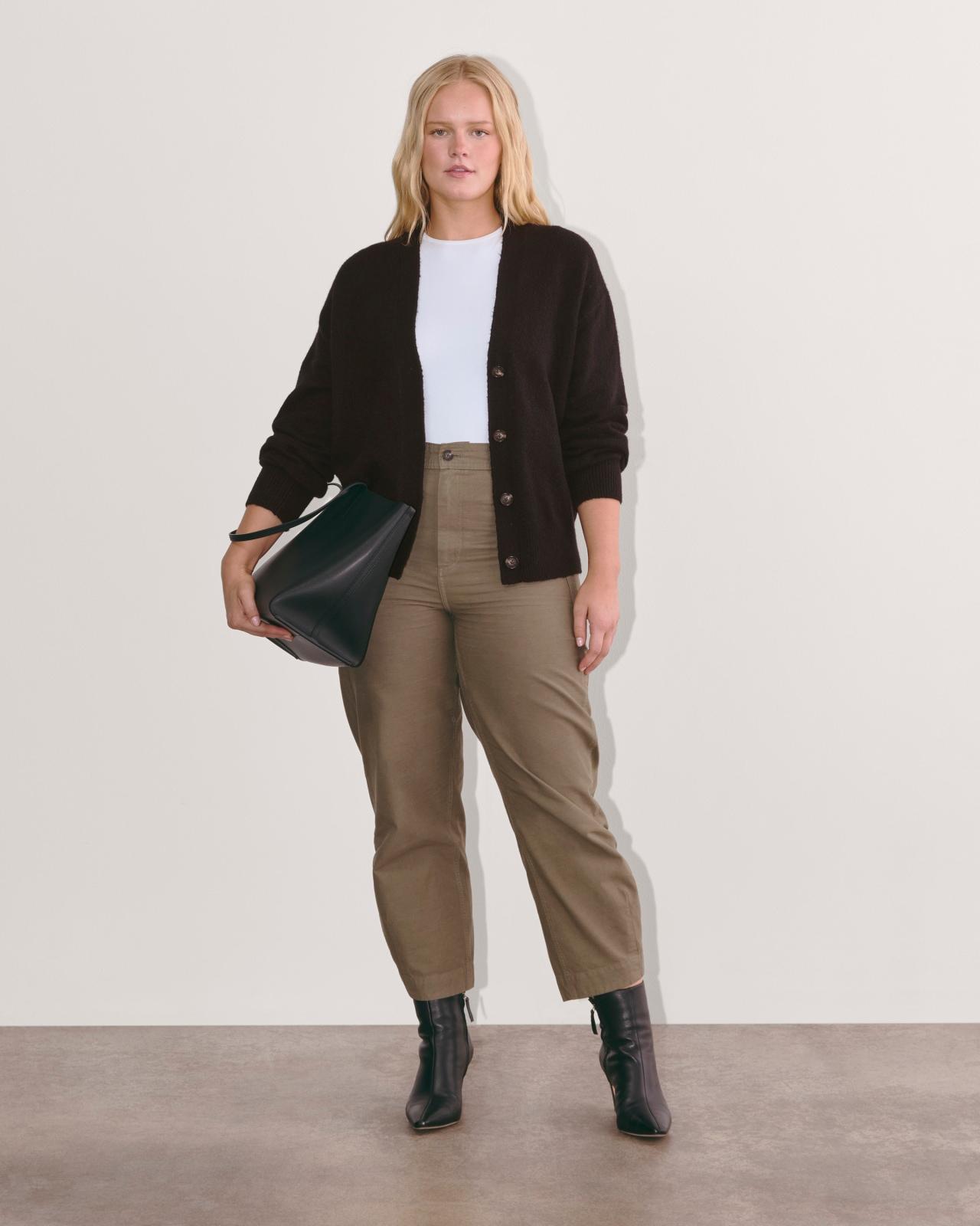 Womens Cocoon Cardigan in Plush Cotton by Everlane Product Image