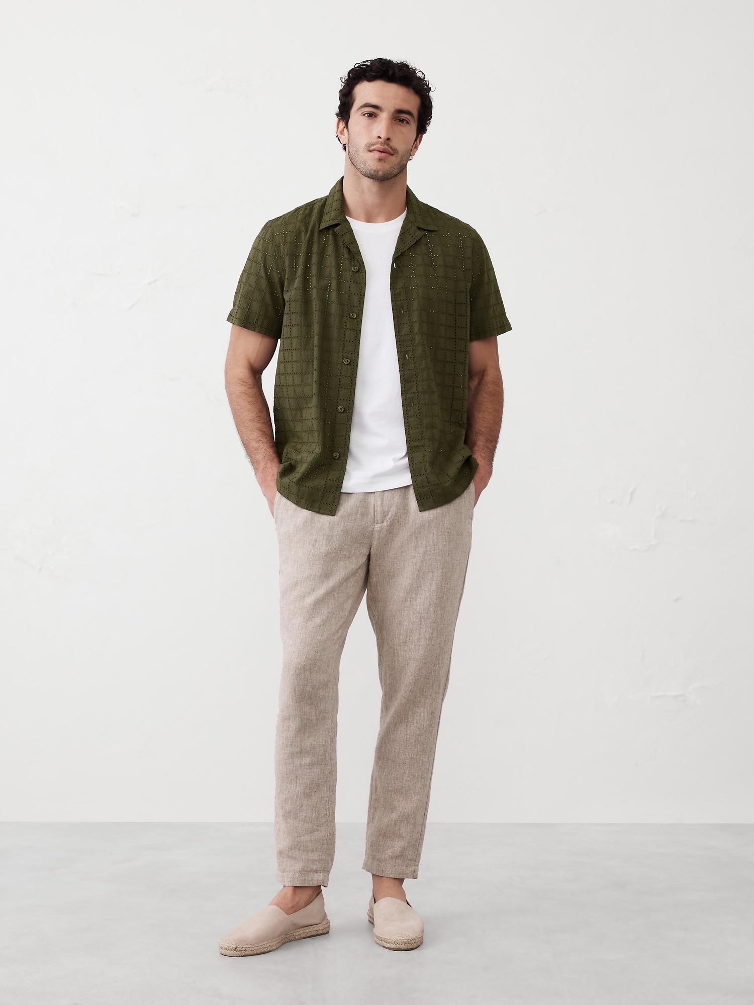 Eyelet Resort Shirt Product Image