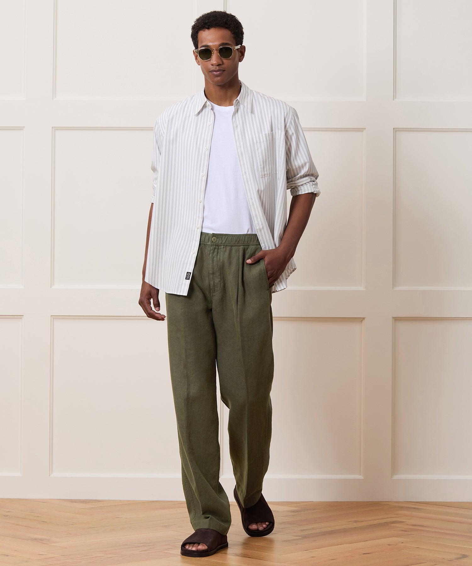 Relaxed Linen Leisure Pant Product Image