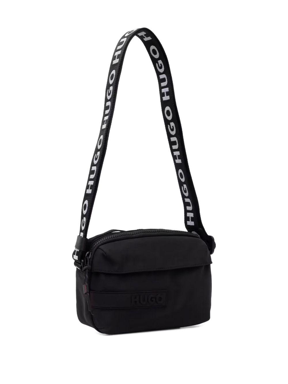 logo-embossed messenger bag Product Image