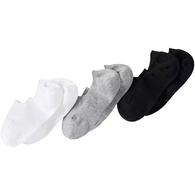 Women's Lands' End 3-Pack No-Show Socks,  Product Image