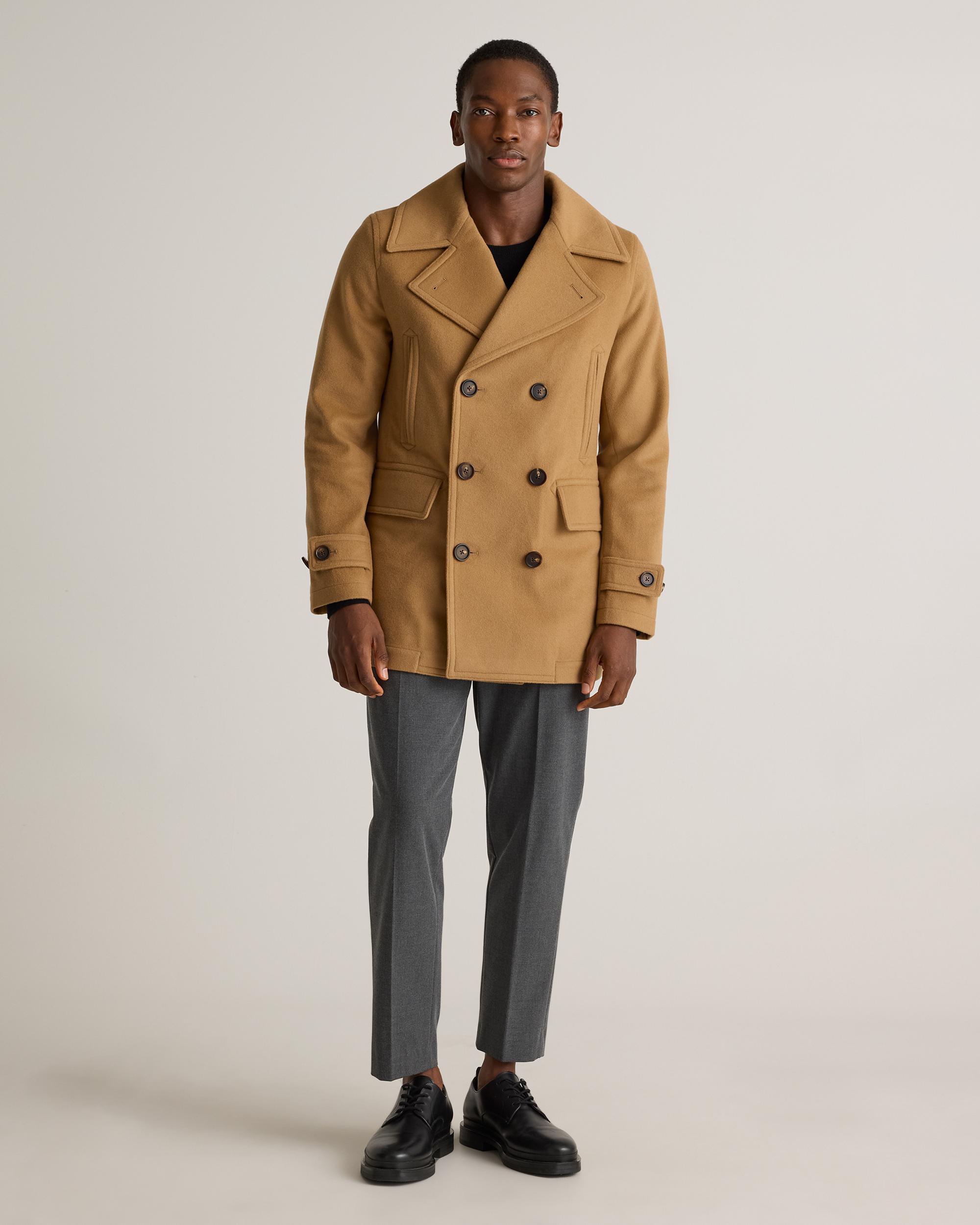 Quince | Men's Italian Wool Peacoat Wool/Nylon Product Image
