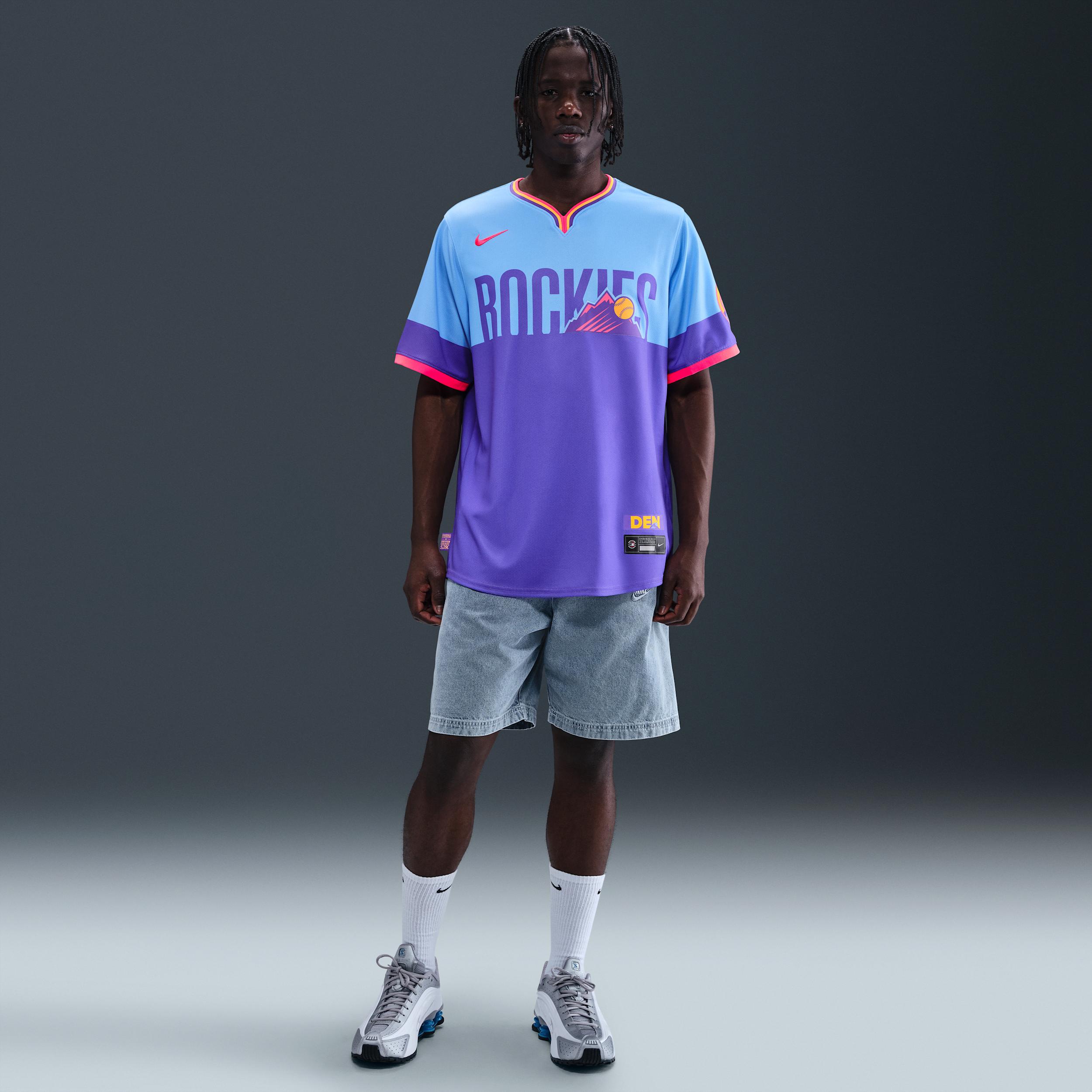 Colorado Rockies City Connect Mens Nike Mens Dri-FIT ADV MLB Limited Jersey | LM250CN5DNV-1U2 Product Image