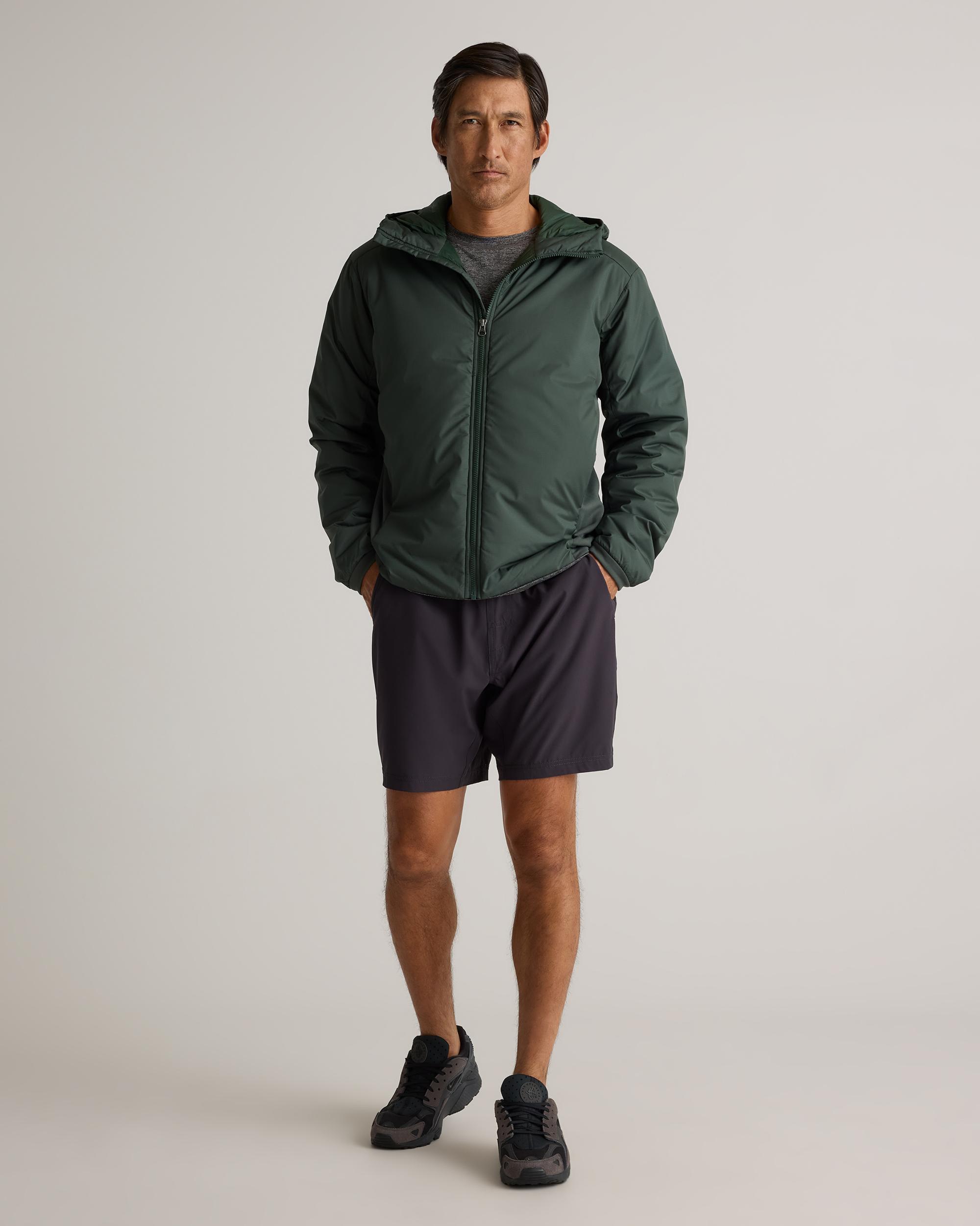 Quince | Men's Hybrid Insulated Lightweight Hooded Jacket 100% Polyester Product Image