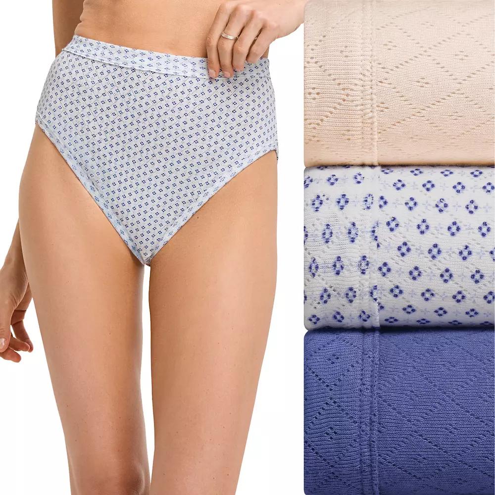 Women's Jockey® Elance Breathe 3-pack French Cut Panty Set 1541,  Product Image