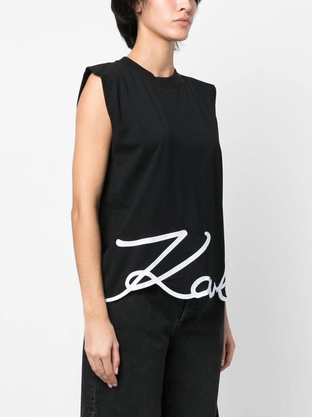 Signature organic-cotton tank top Product Image