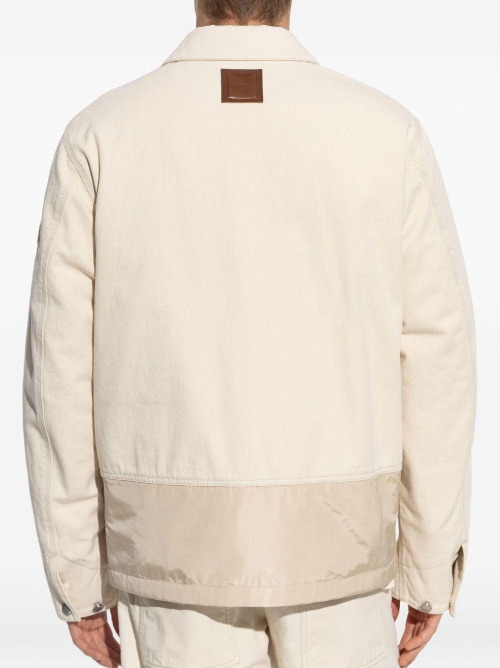 zip-up bomber jacket Product Image