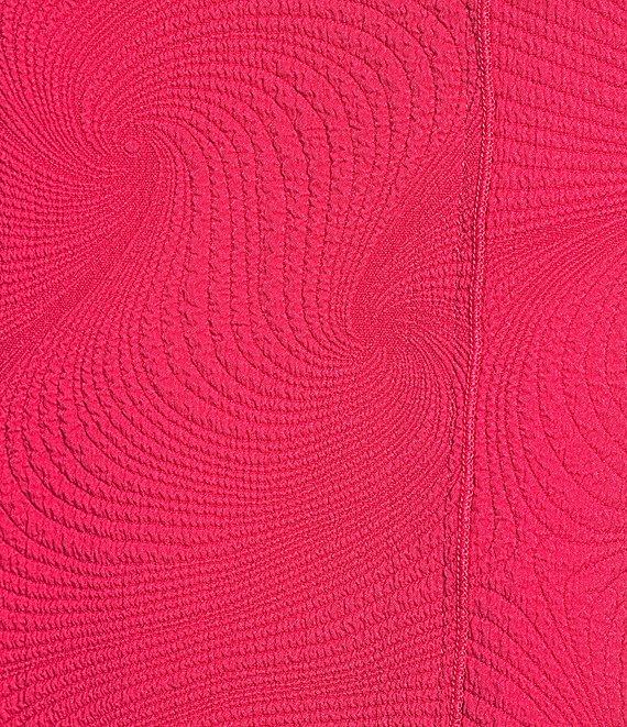 Ali Miles Petite Size Round Neck 3/4 Sleeve Tunic Product Image