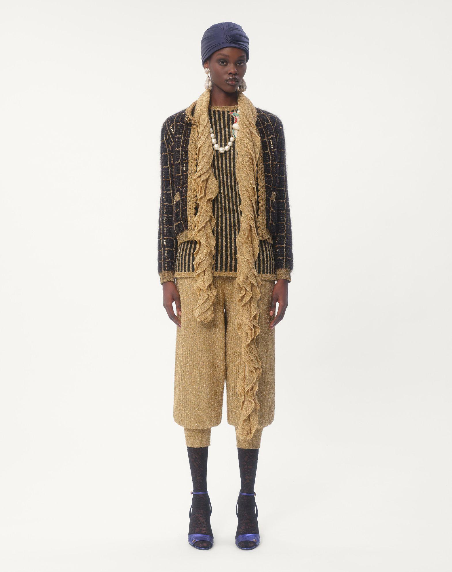 Knitted Lurex Scarf Product Image