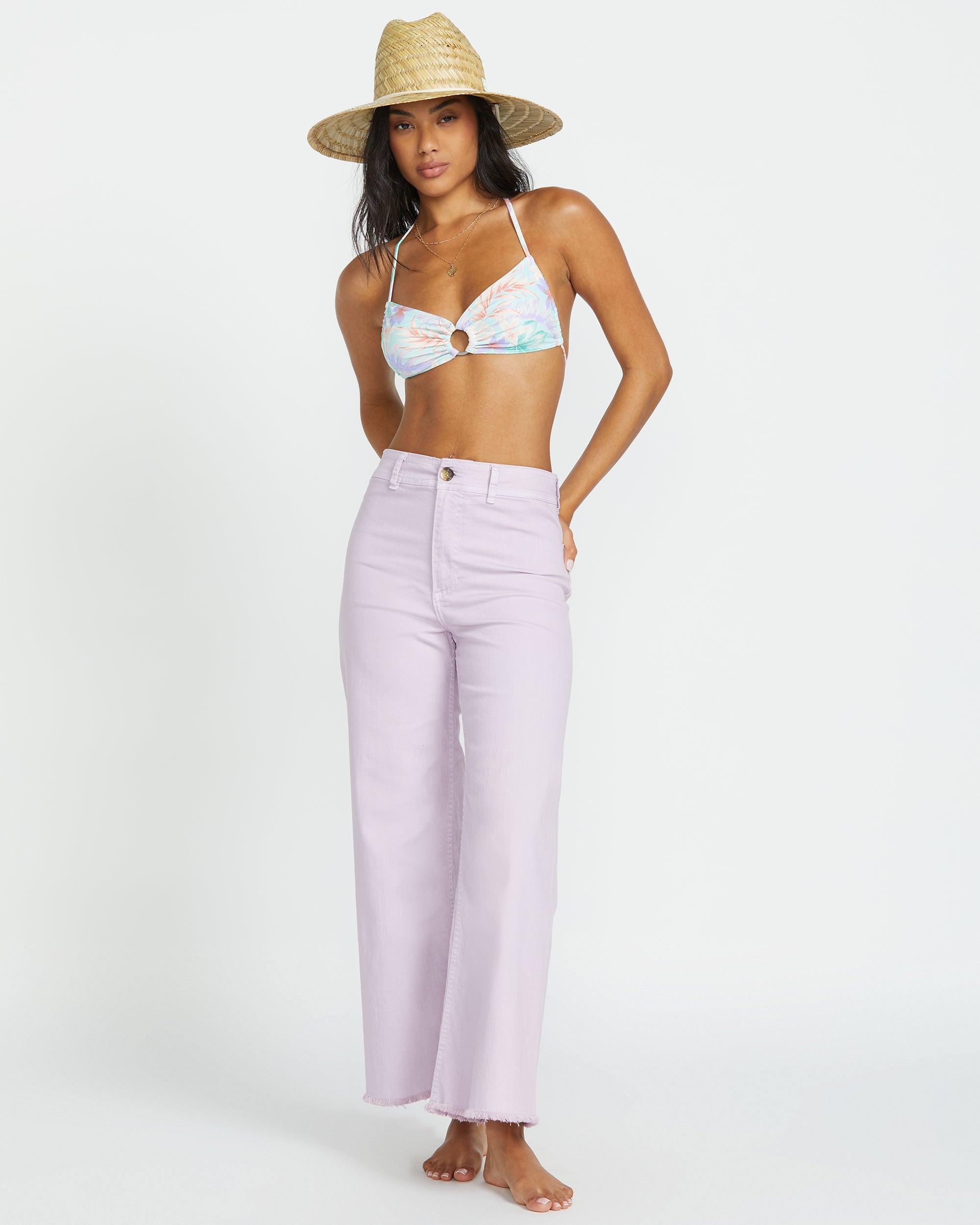 Free Fall High-Waist Pants - Amethyst Smoke Female Product Image