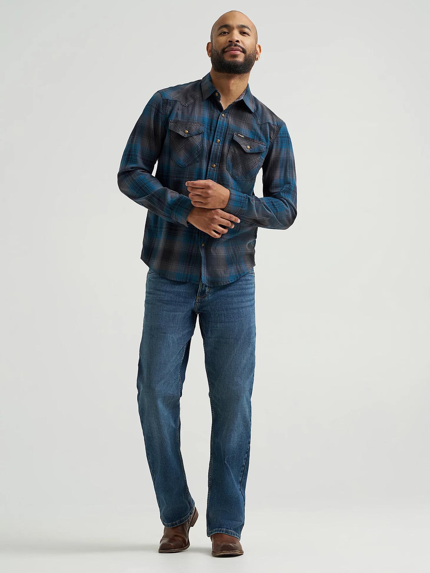 Men's Broken Twill Plaid Shirt in Orion Product Image
