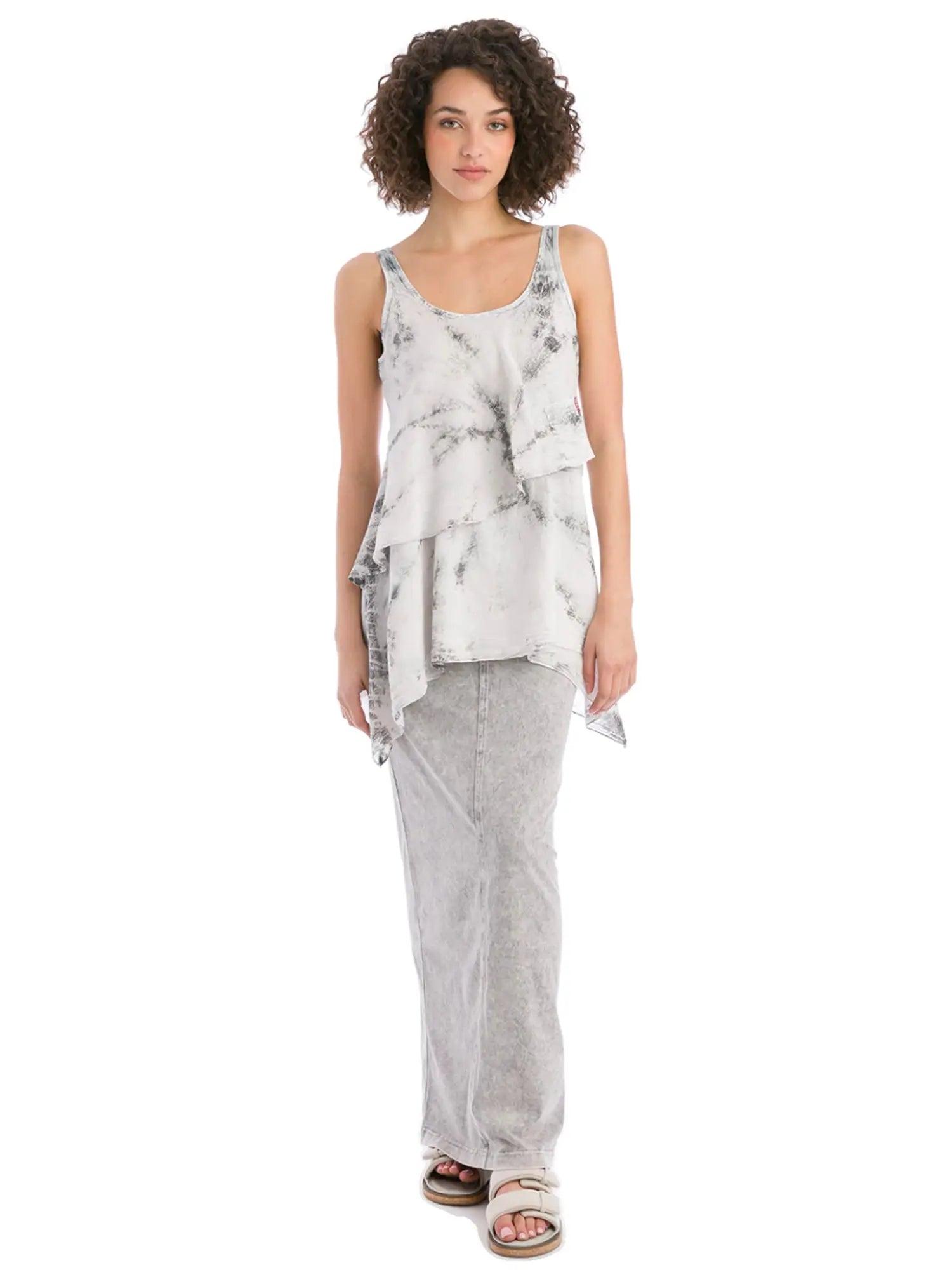 Hard Tail Long Pocket Slit Skirt WJ-111 Product Image