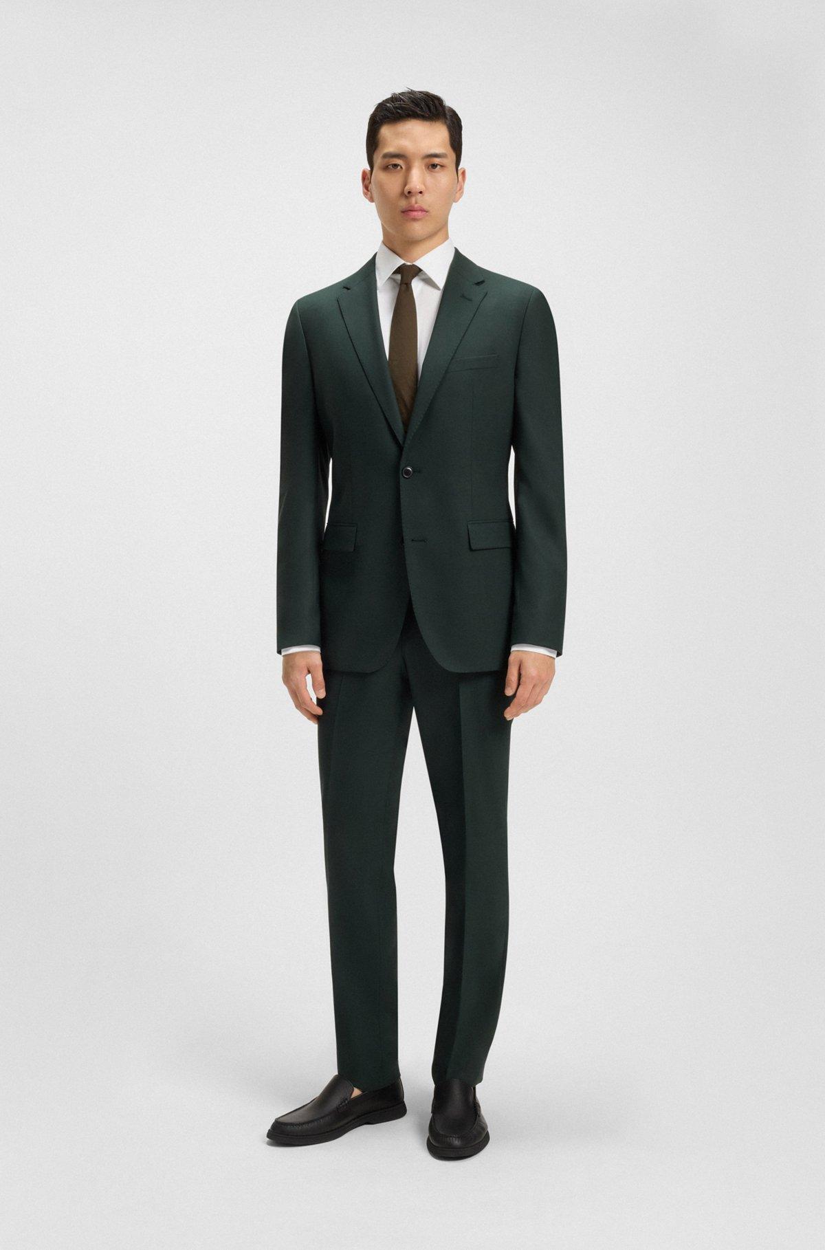 Regular-fit shirt in easy-iron cotton poplin Product Image