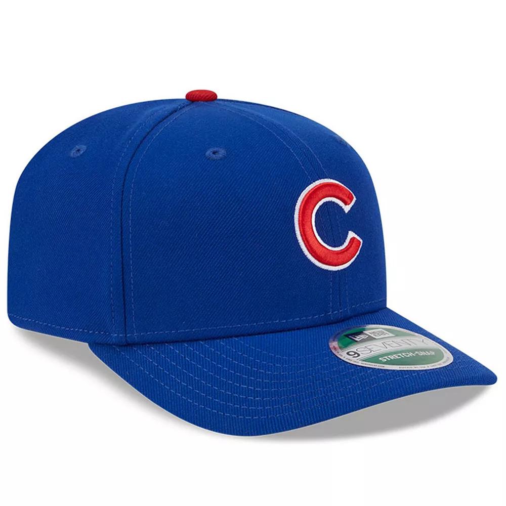 Men's New Era Royal Chicago Cubs Player Replica 9SEVENTY Adjustable Hat, Blue Product Image