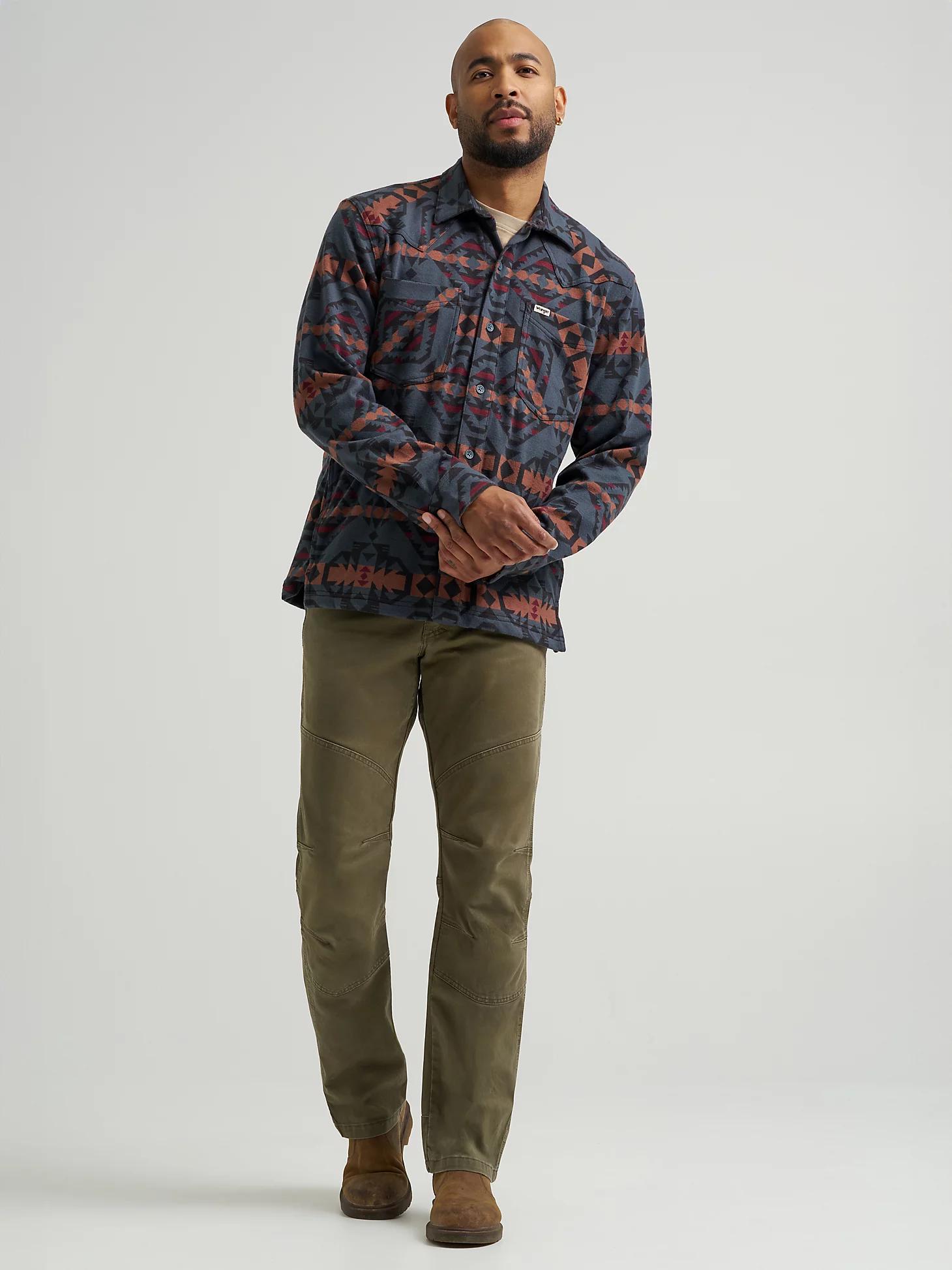 Wrangler All Terrain Gear Men's Campsite Flannel Shirt | Men's SHIRTS | Wrangler® Product Image