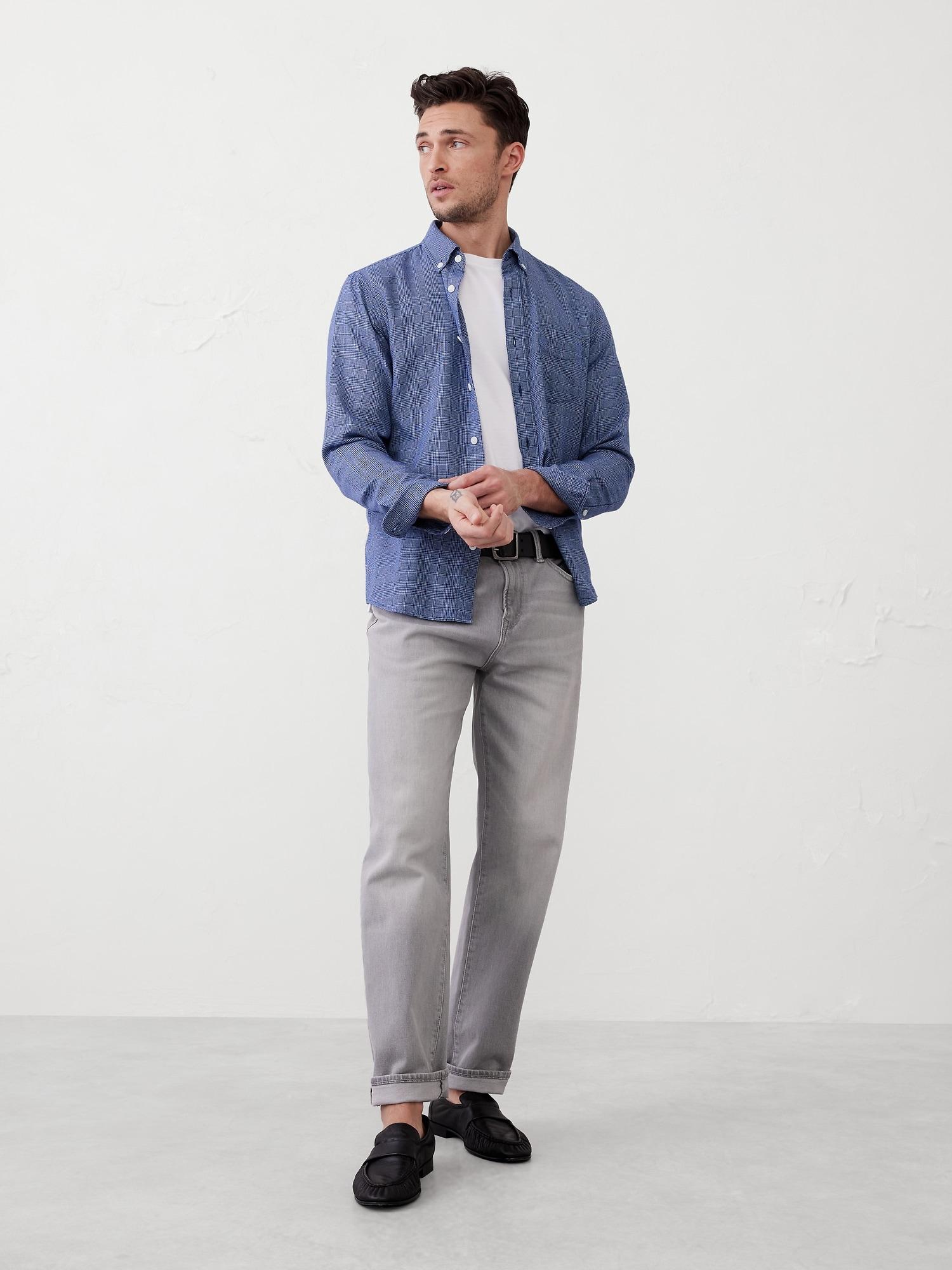 Slim Softwash Melange Shirt Product Image