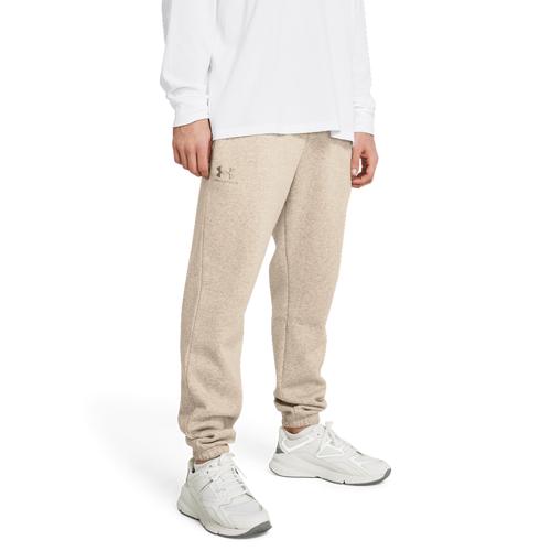 Under Armour Mens Under Armour Essential Fleece Joggers - Mens Timberwolf Taupe/Timberwolf Taupe Product Image