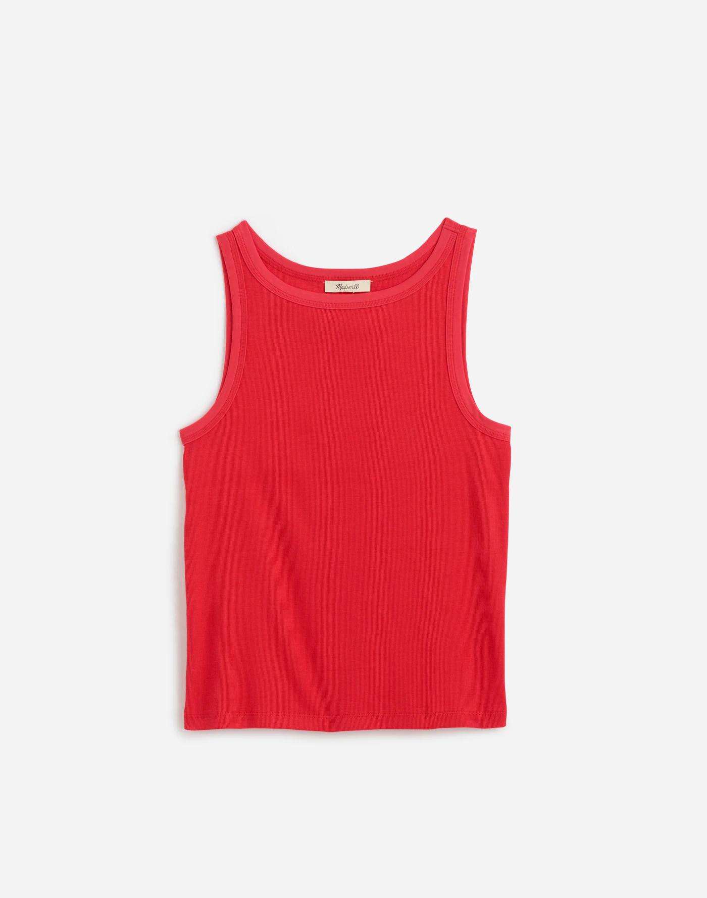(Re)generative Cotton Essential High-Neck Tank Product Image