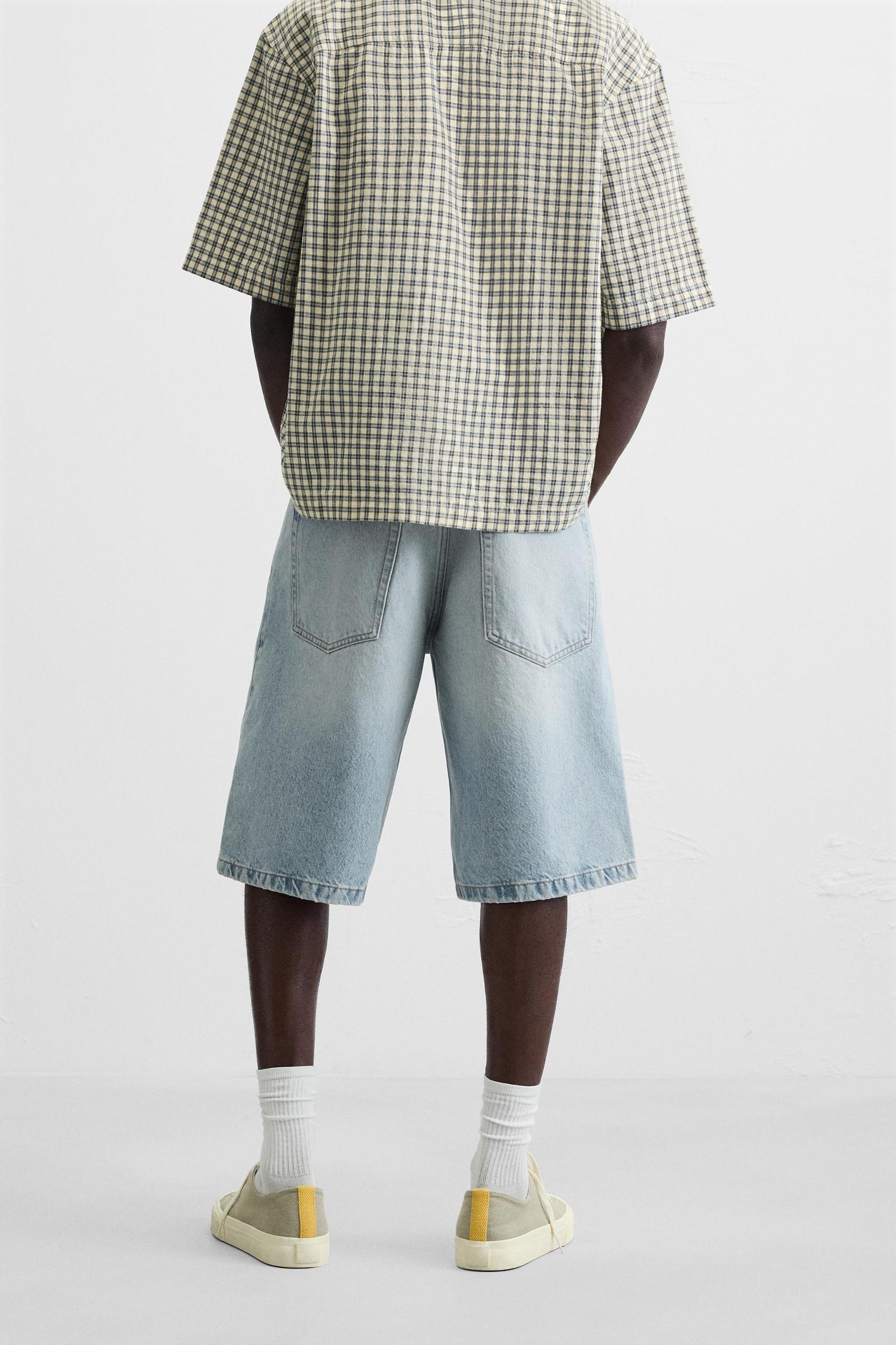 BAGGY FIT DENIM SHORTS Product Image