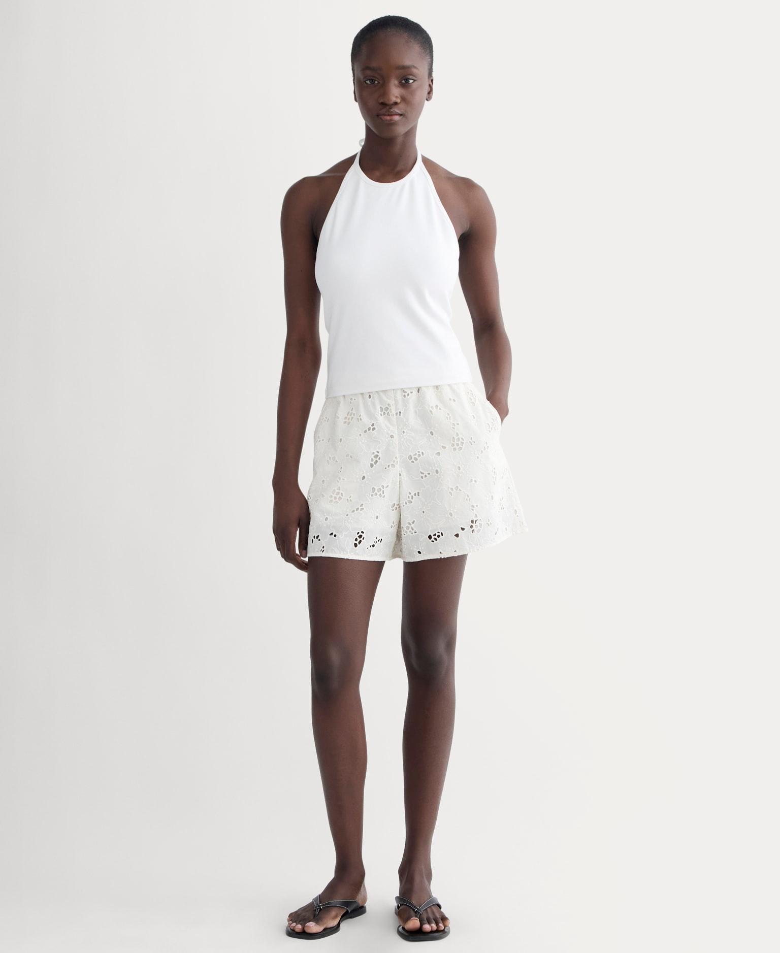 Womens Eyelet Pull-On Short by Everlane Product Image