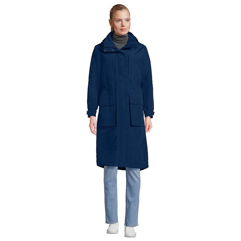 Petite Lands' End Squall Waterproof Insulated Winter Stadium Maxi Coat, Women's,  Product Image