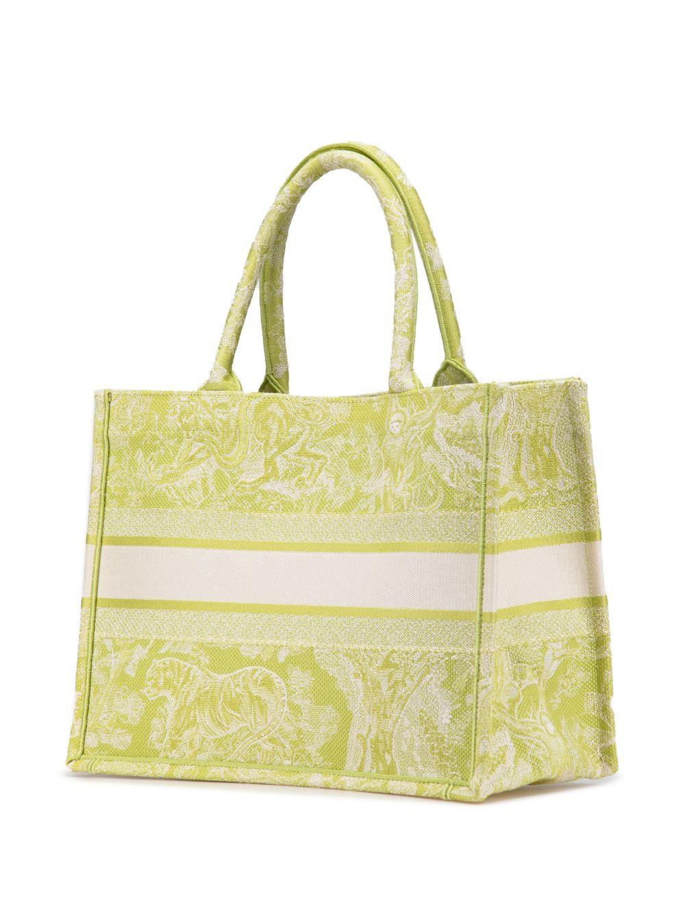 2021 Medium Canvas Embroidered Dioriviera Toile De Jouy Book tote bag Product Image
