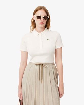 Slim Fit L.12.D Ribbed Cotton Polo Shirt Product Image