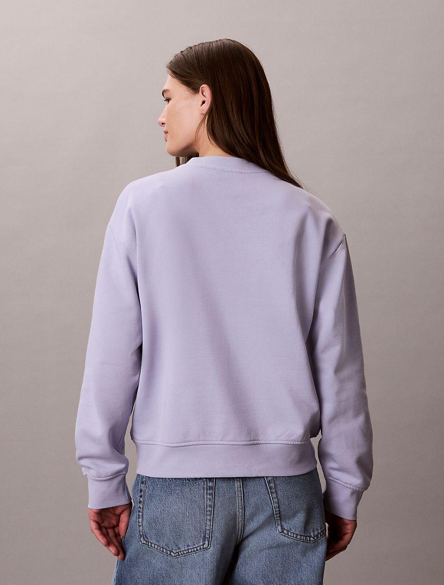 Monologo French Terry Relaxed Sweatshirt Product Image