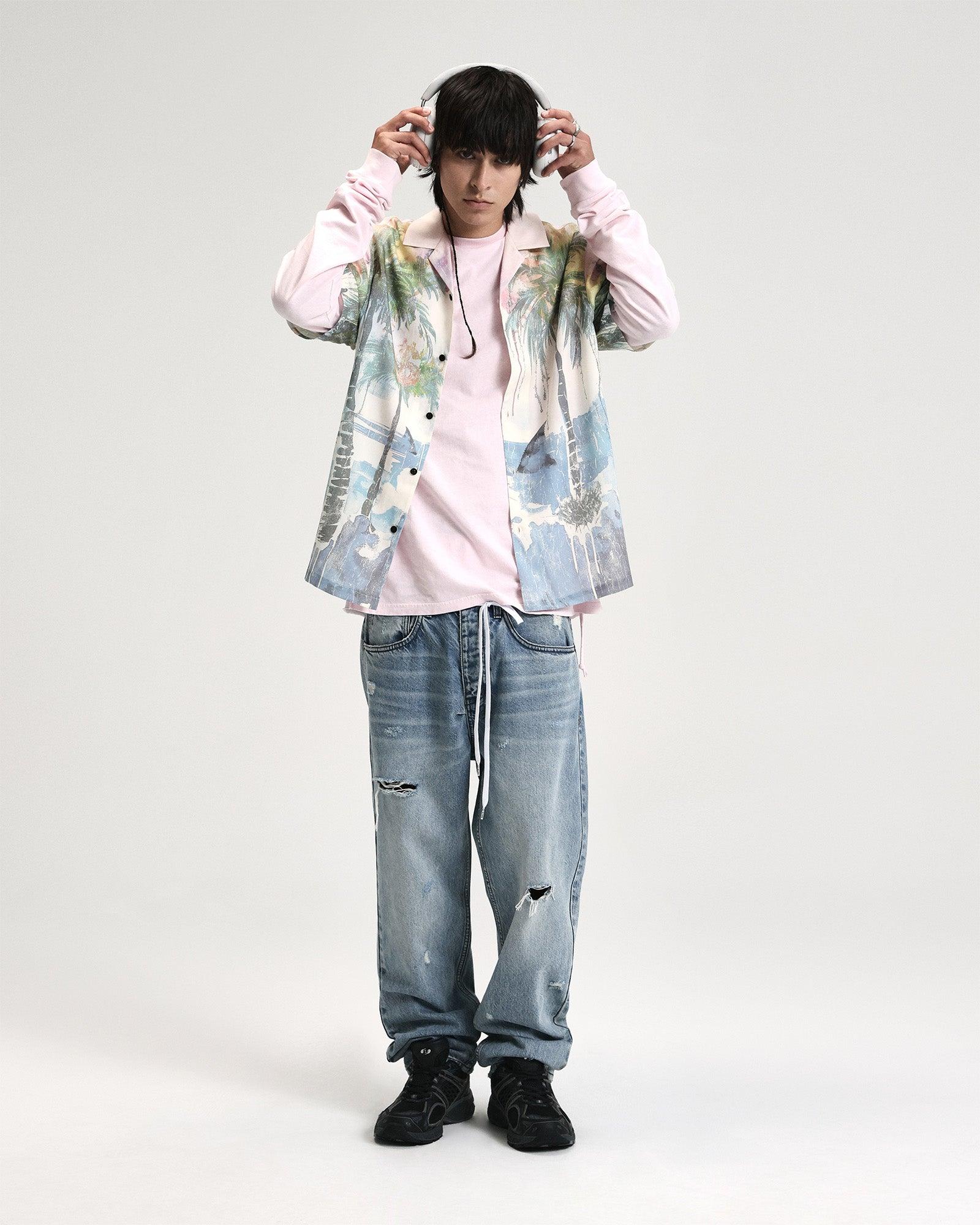 POOLSIDE SS RESORT SHIRT MULTI Male Product Image