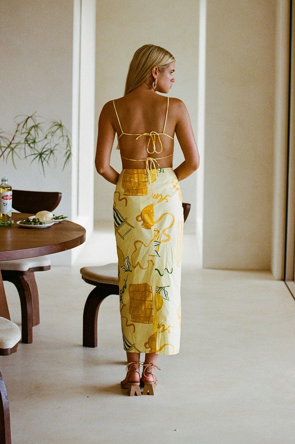 Tillie Top - Amalfi Citrus Product Image