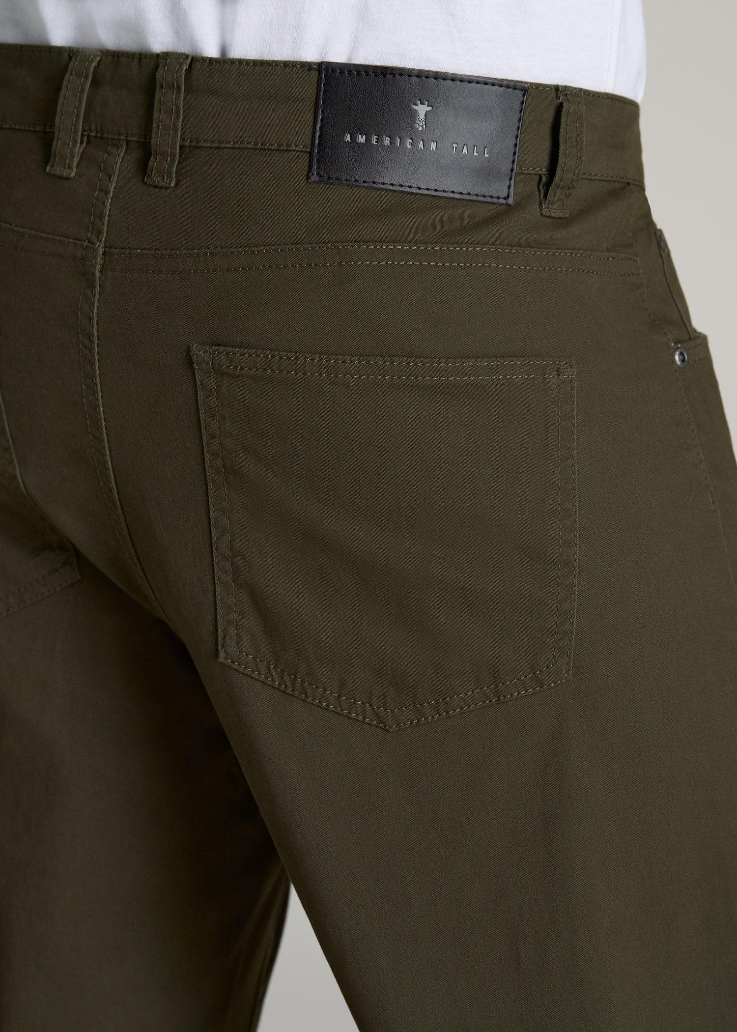 J1 STRAIGHT Leg Five-Pocket Pants for Tall Men in Marine Navy Male Product Image