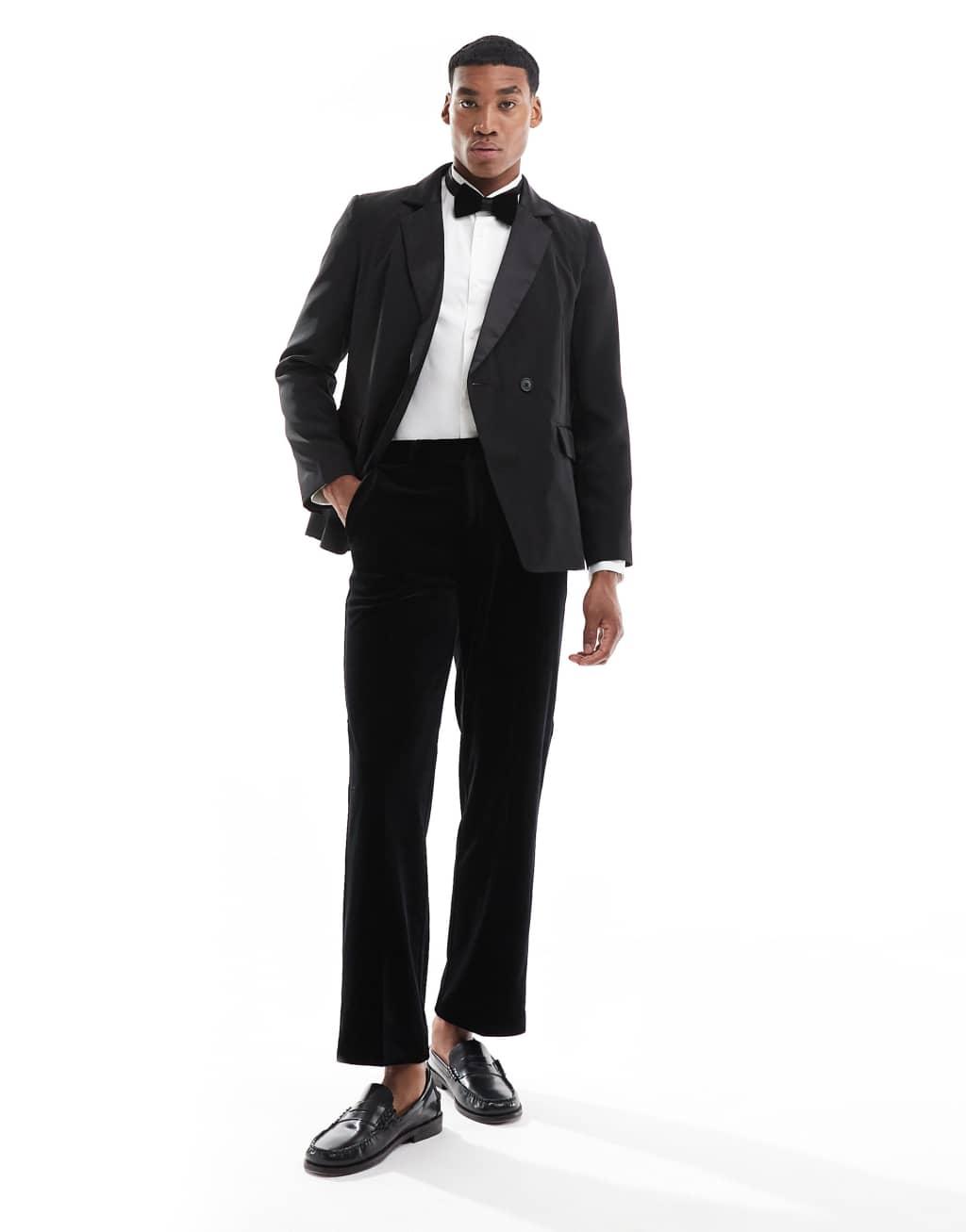 ASOS DESIGN easy iron slim fit poplin dress shirt in white Product Image