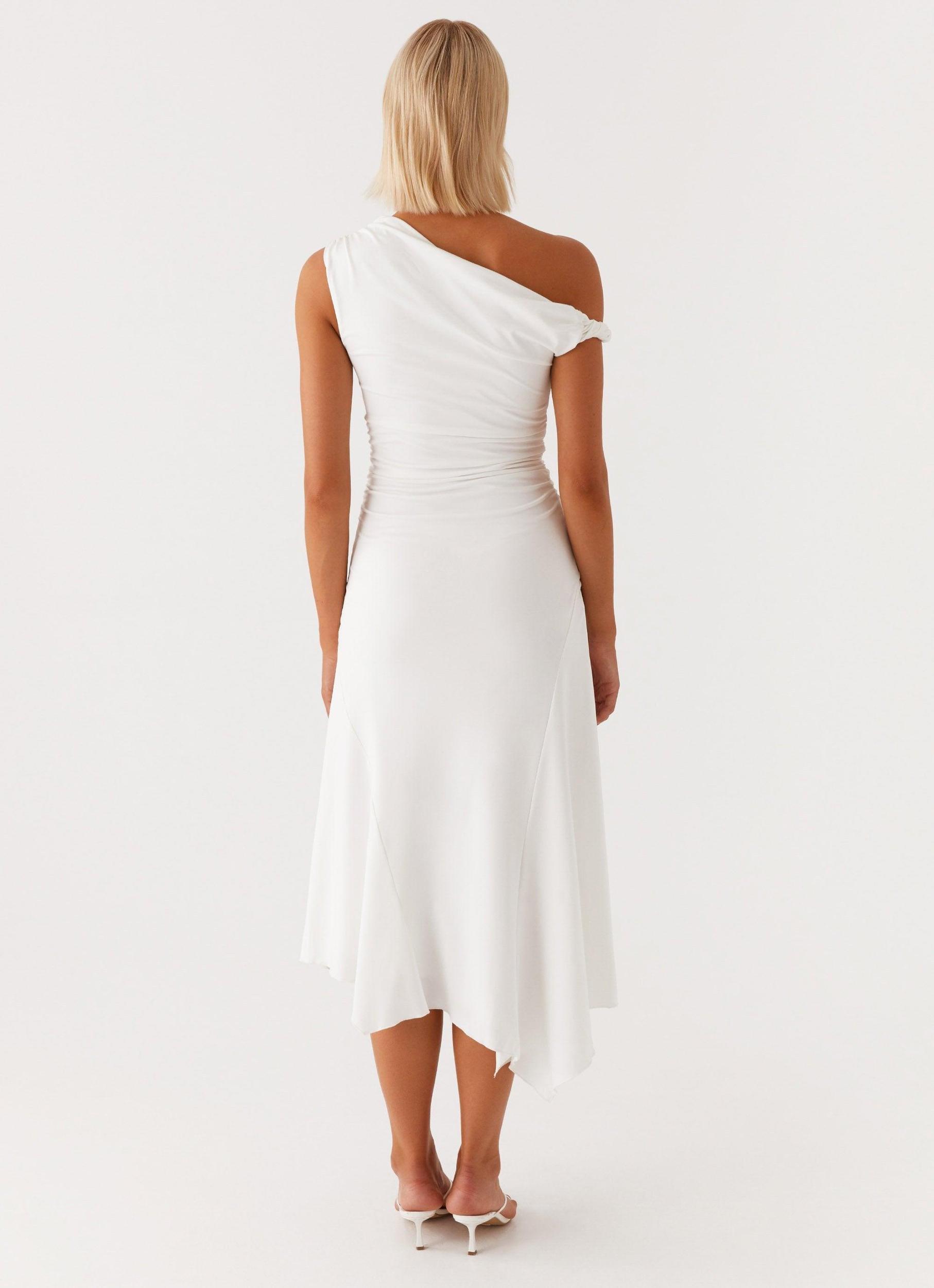 Byron Midi Dress - White Product Image