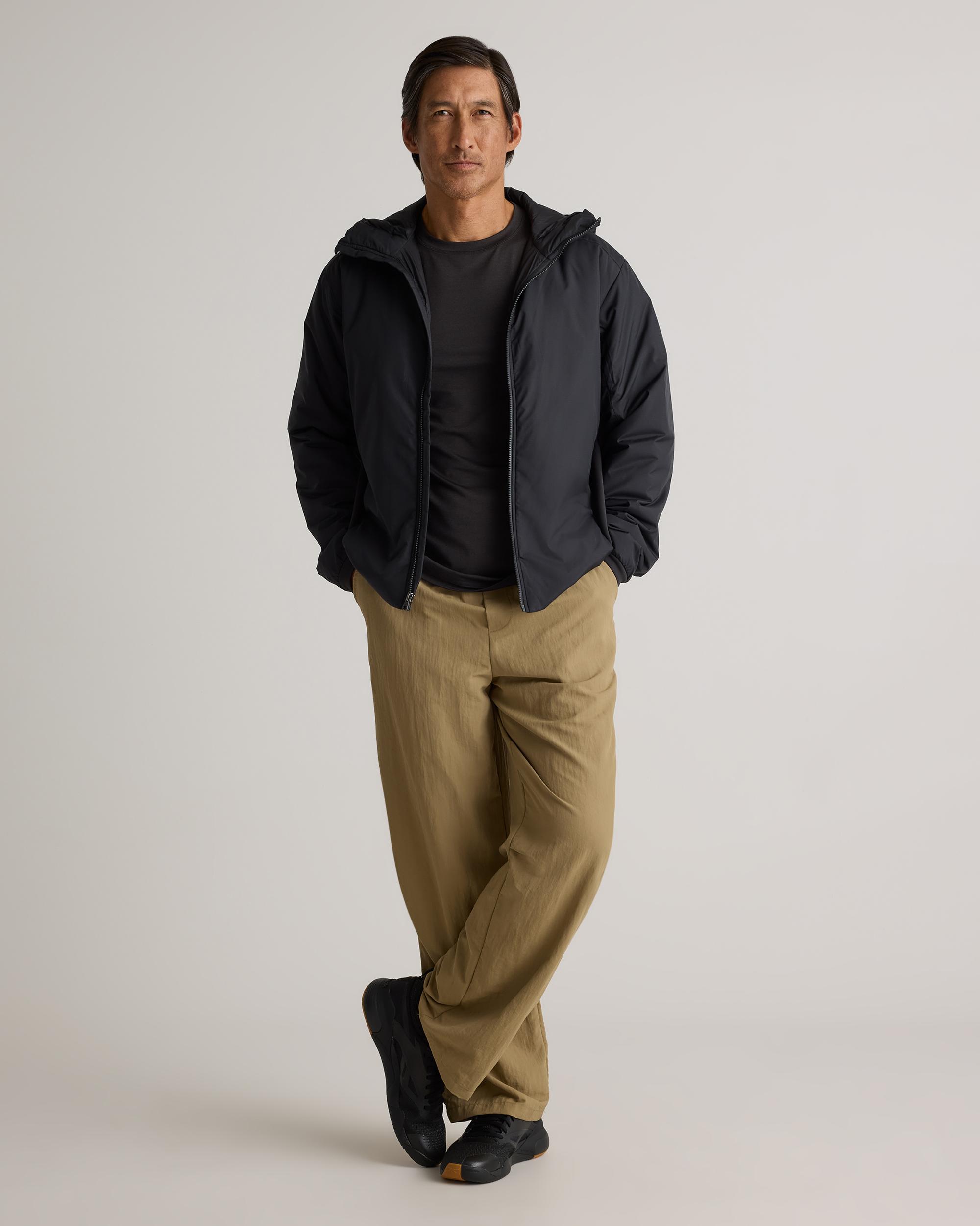 Quince | Men's Hybrid Insulated Lightweight Hooded Jacket Size XL, 100% Polyester Product Image