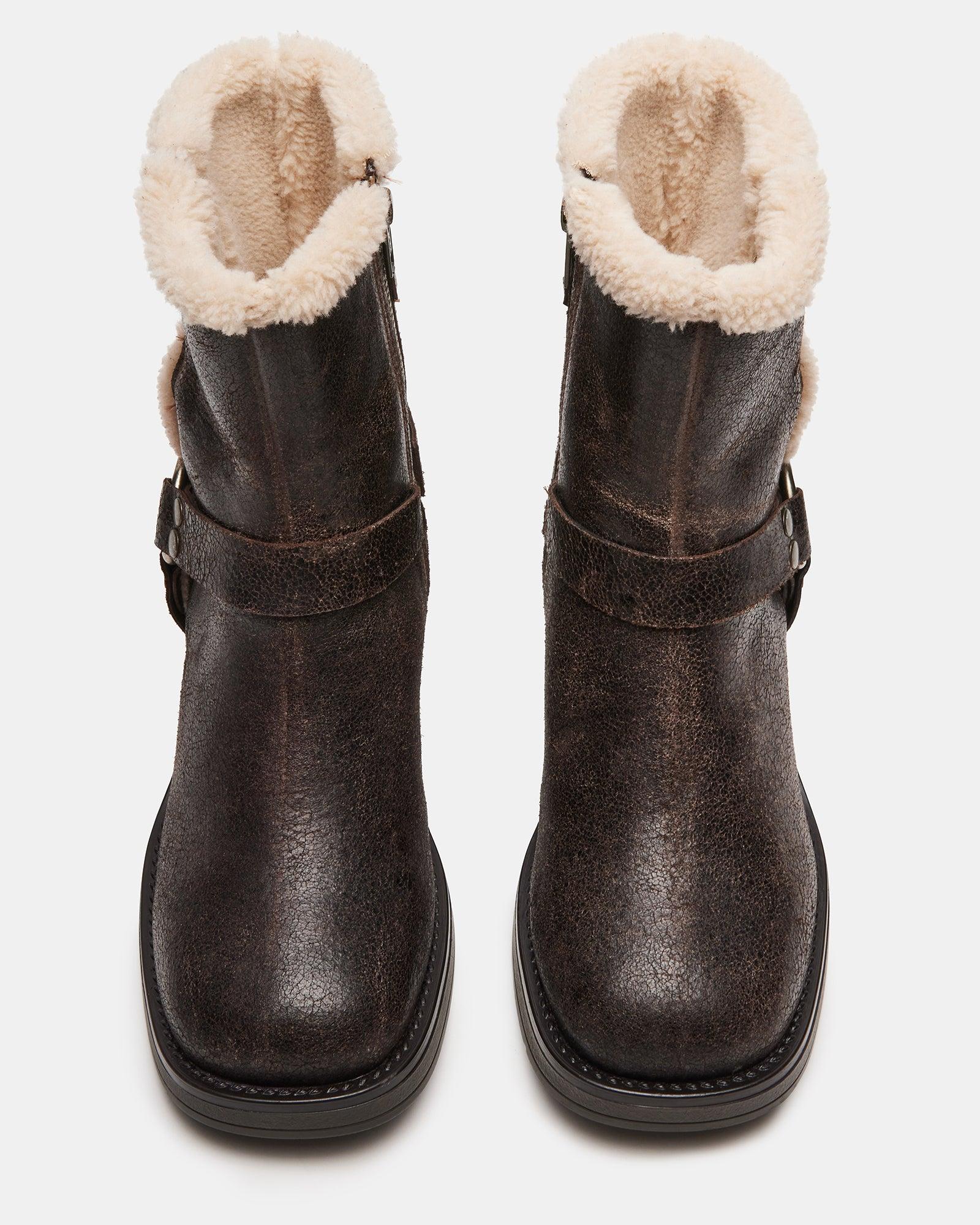 BRIXTON FUR BROWN DISTRESSED Female Product Image