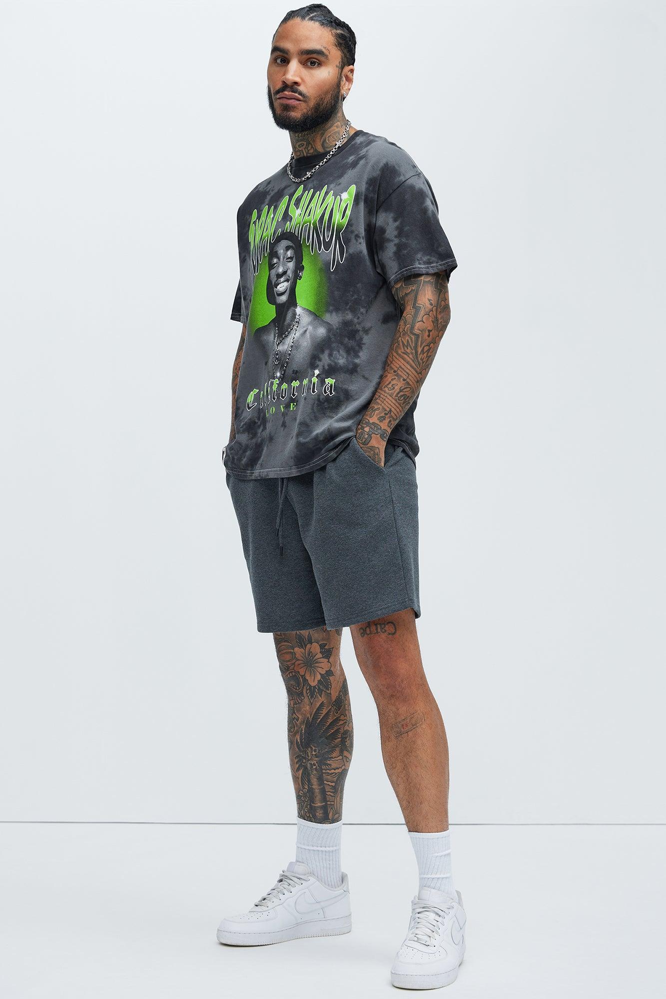 Tyson Sweatshort - Charcoal Product Image