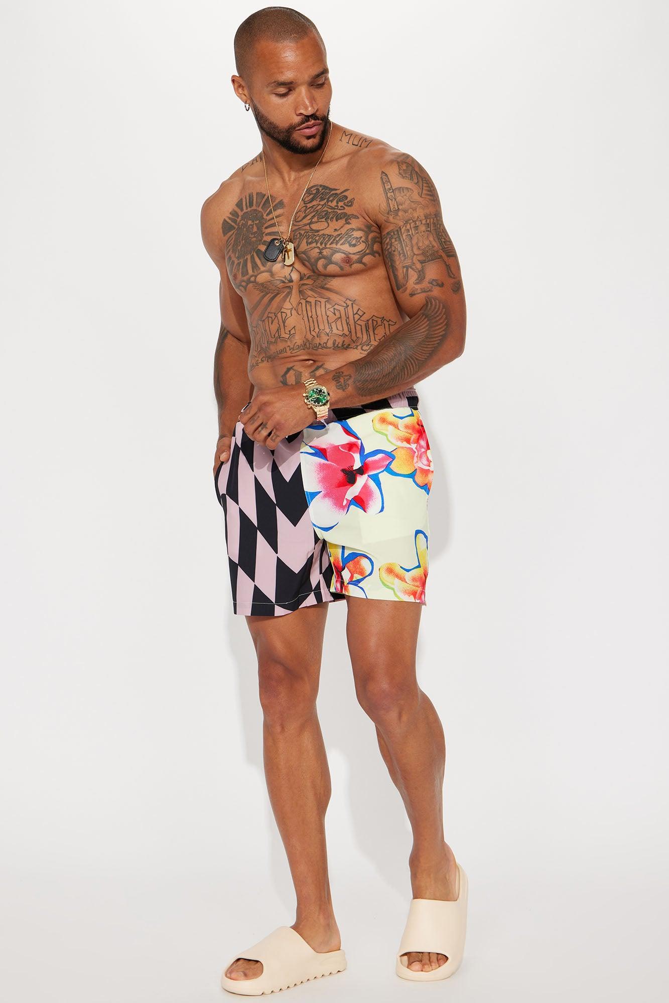 Switch Scenes Swim Trunk - Multi Color Product Image