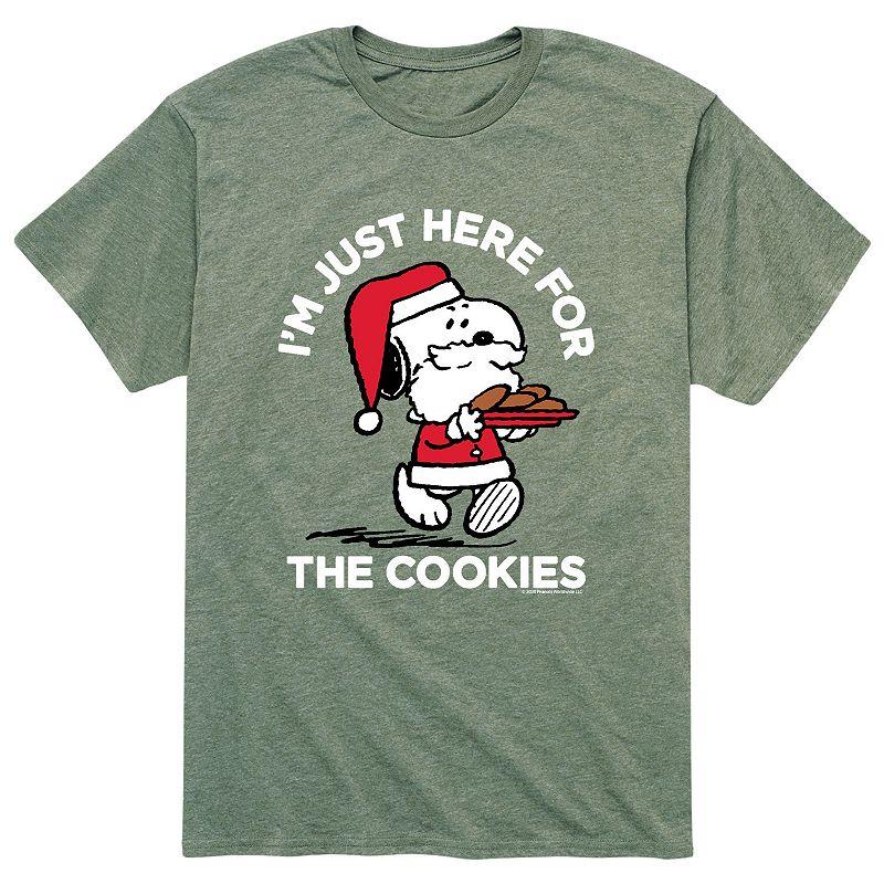 Men's Peanuts Here For Cookies Tee,  Product Image