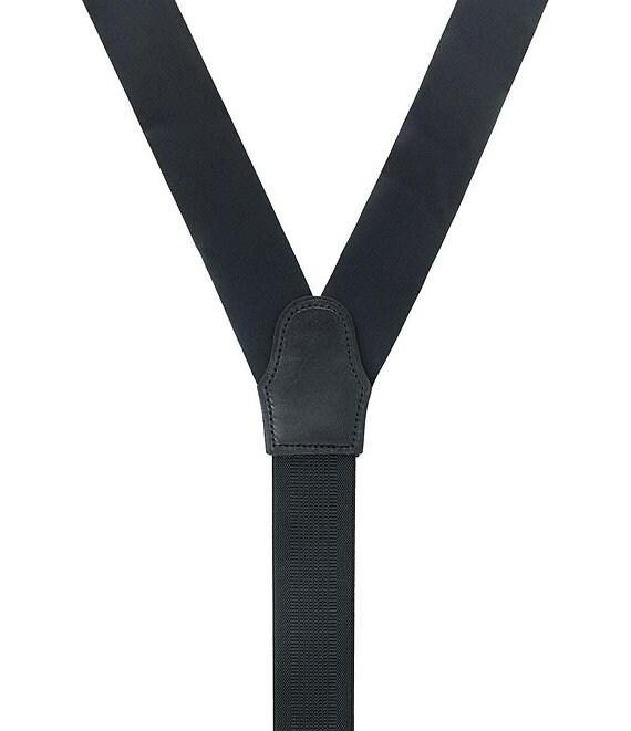 Trafalgar Sutton Solid Color Silk Formal End Suspenders Product Image