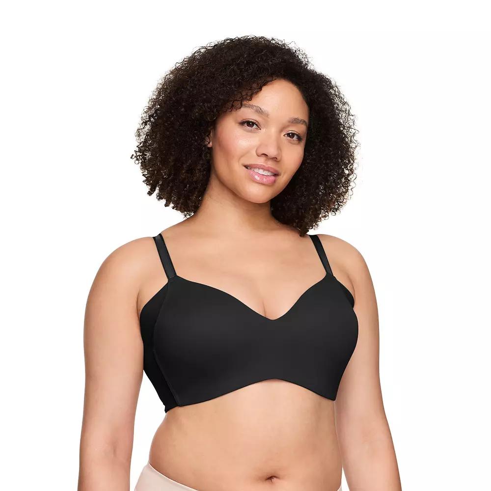 Warners No Side Effects® Underarm-Smoothing Wireless Bra RM3061A, Women's, Size: 36 A, Black Product Image