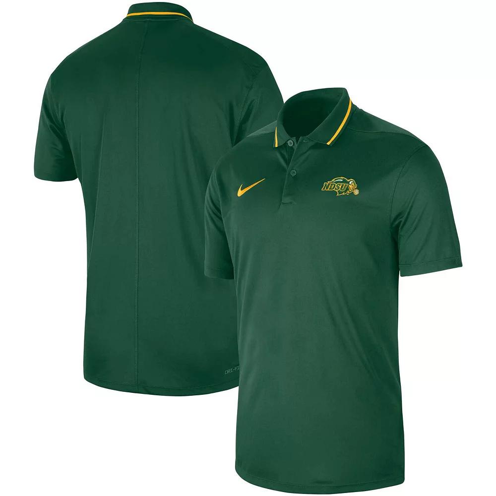 Men's Nike Green NDSU Bison 2023 Sideline Coaches Performance Polo, Size: XL, Nds Green Product Image