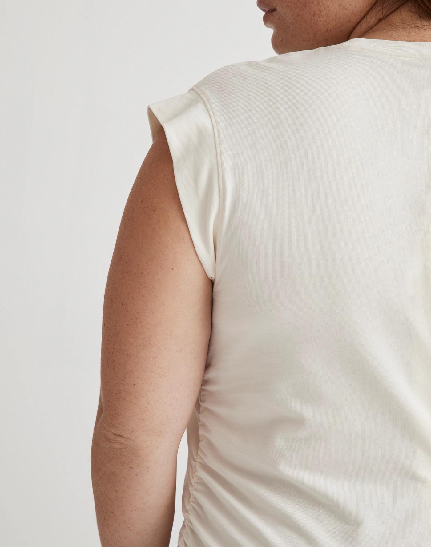 Plus Side-Cinch Muscle Tee Product Image