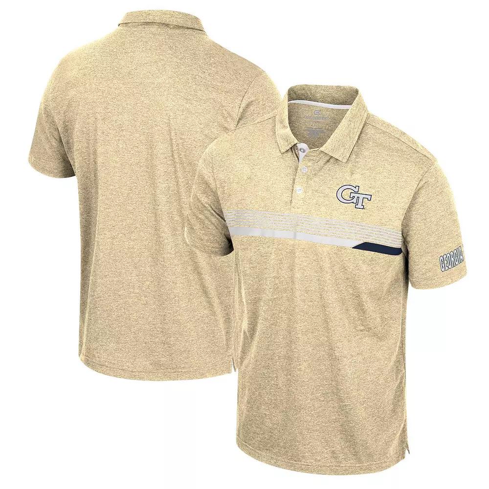 Men's Colosseum  Navy Georgetown Hoyas No Problemo Polo, Size: 3XL, Grg Blue Product Image