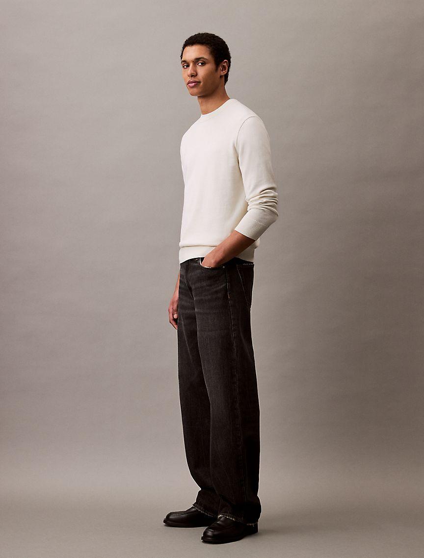 Smooth Cotton Sweater Product Image